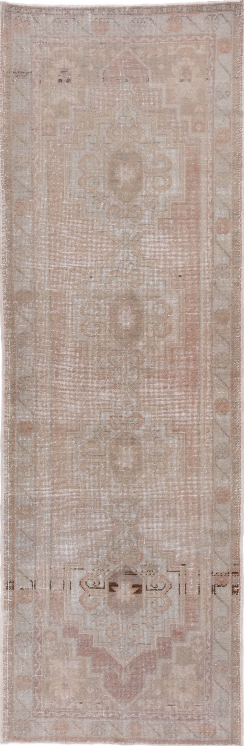 Vintage Oushak Runner Rug (3' x 9')